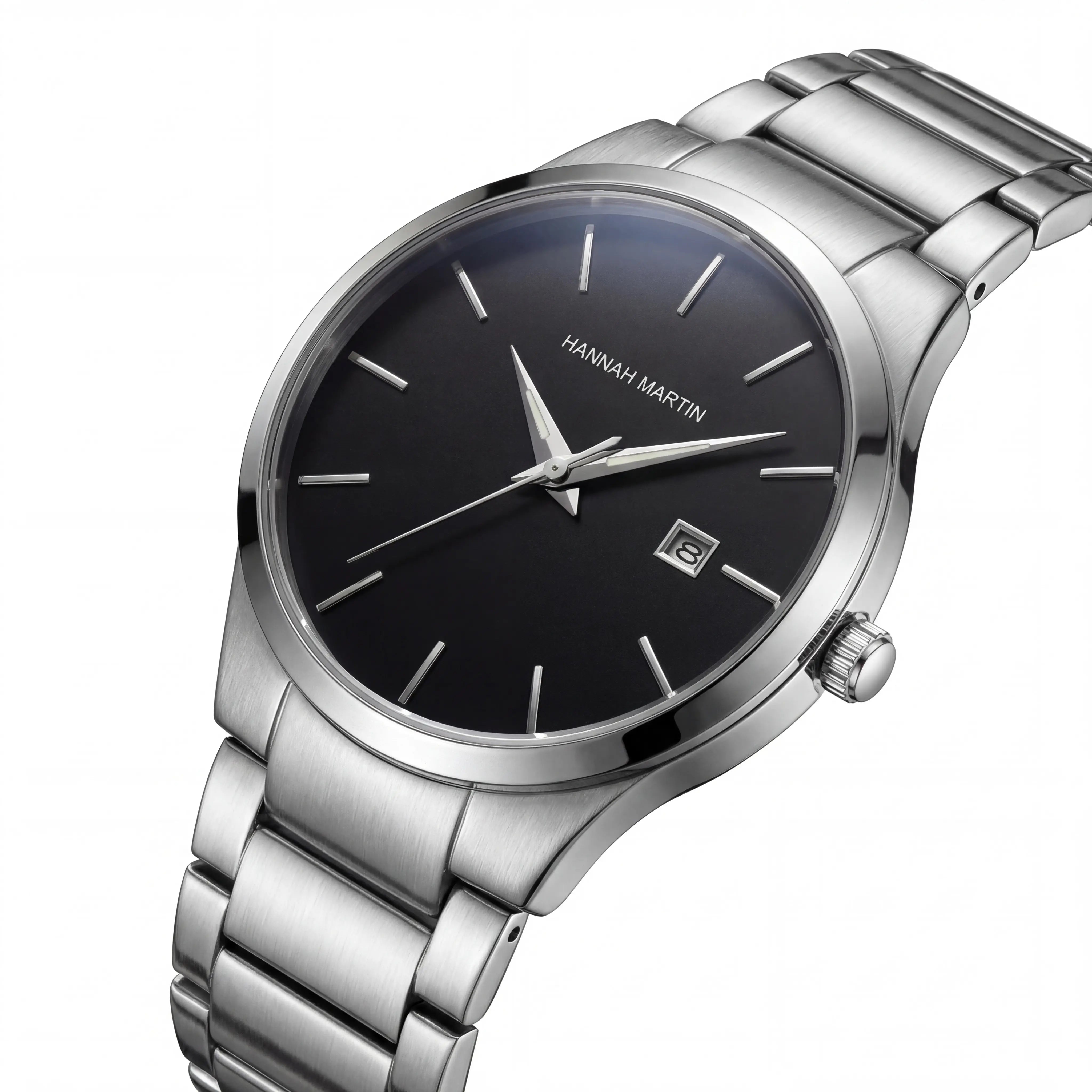 Raxton Onyx Steel | Silver Black