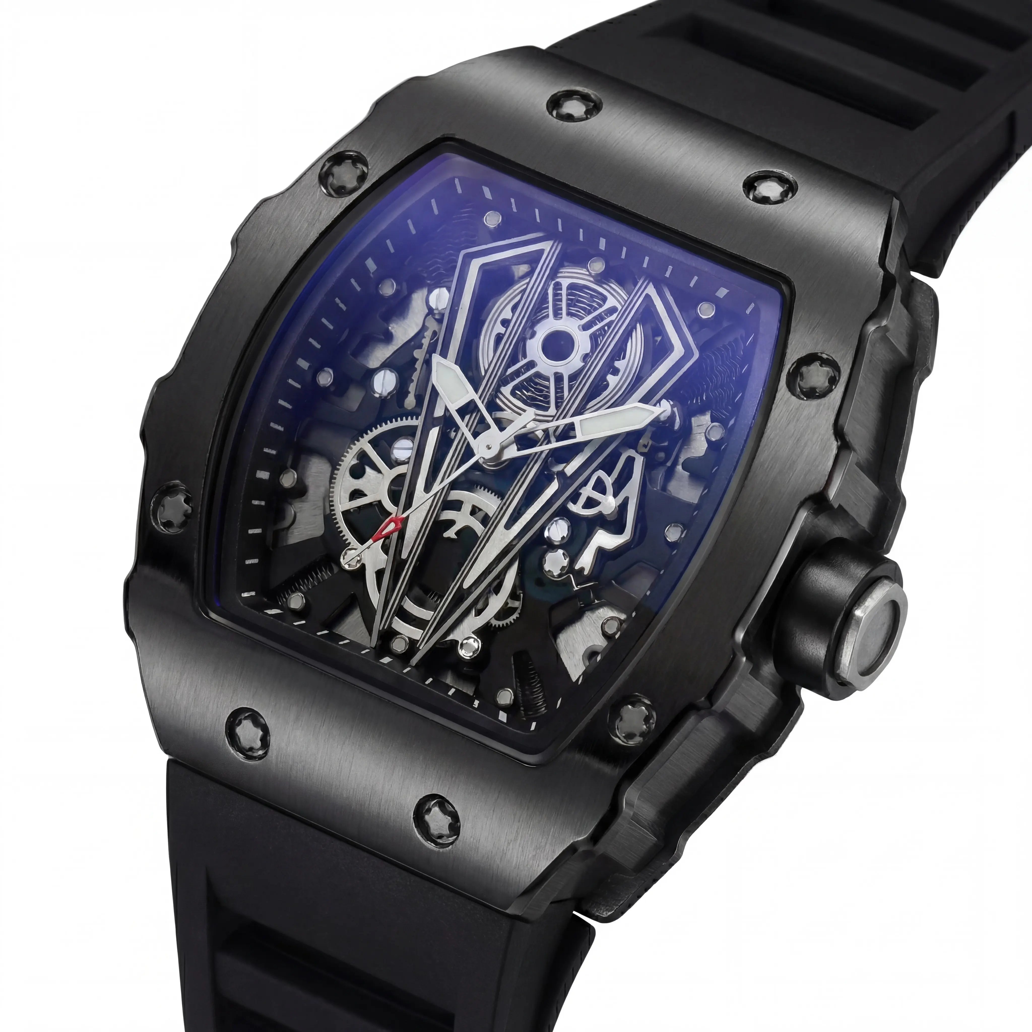 Raxton Apex Noir | Blue Core Skeleton